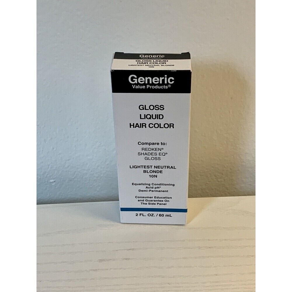 Generic Value Products 10N Lightest Neutral Blonde Perm Liquid Hair Toner Redken